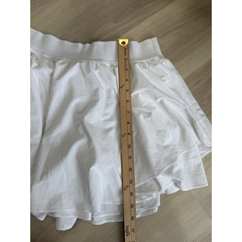 Lululemon Court Rival High-Rise Skirt Women’s Size 10 Tall White - Picture 8 of 8